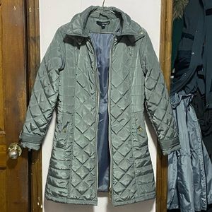 Gray quilted jacket size S